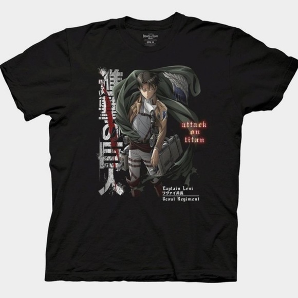 NWT Men’s Attack On Titans Graphic T-Shirt, Medium - Picture 1 of 4